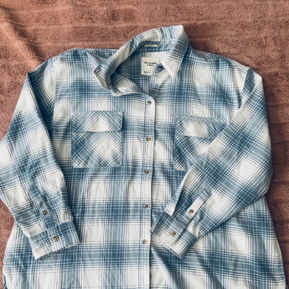 Abercrombie and Fitch oversized flannel